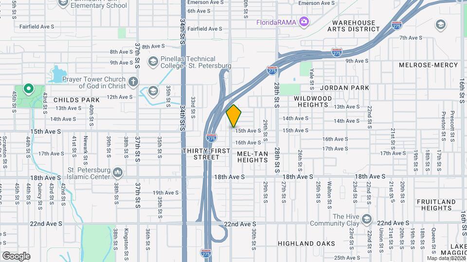 3091 15th Ave S Map and Location Details