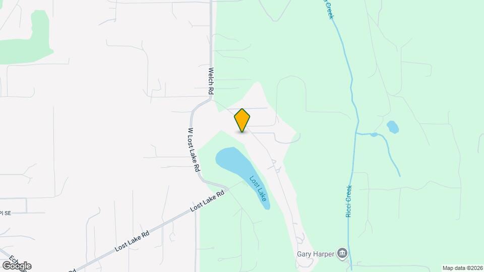 21406 E Lost Lake Rd Map and Location Details