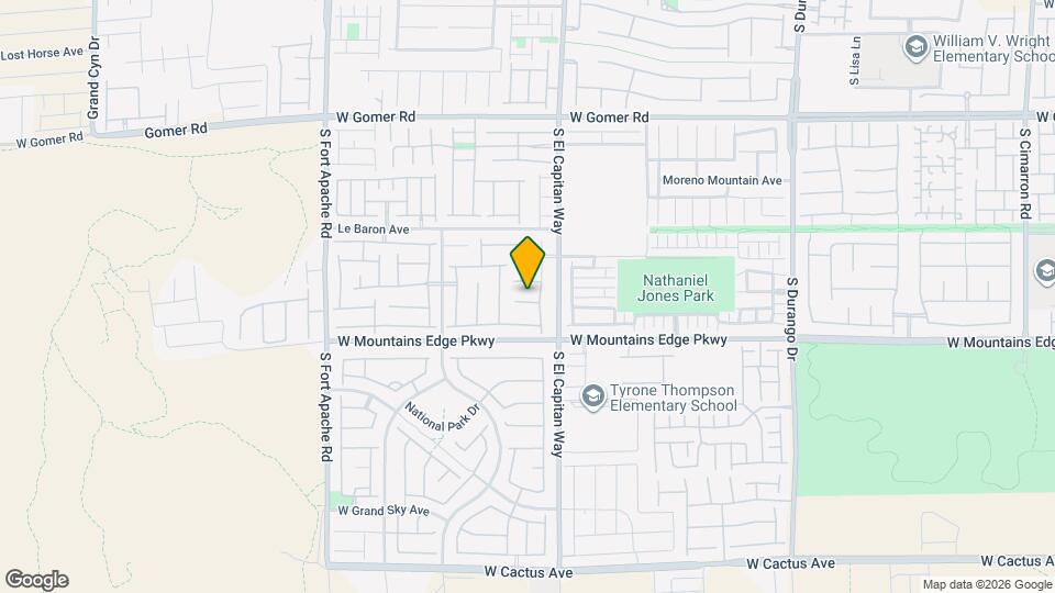 9052 W Palomino Park Ct Mapa y Detalles de la Ubicación