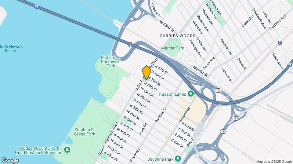 139 W 54th St Mapa y Detalles de la Ubicación