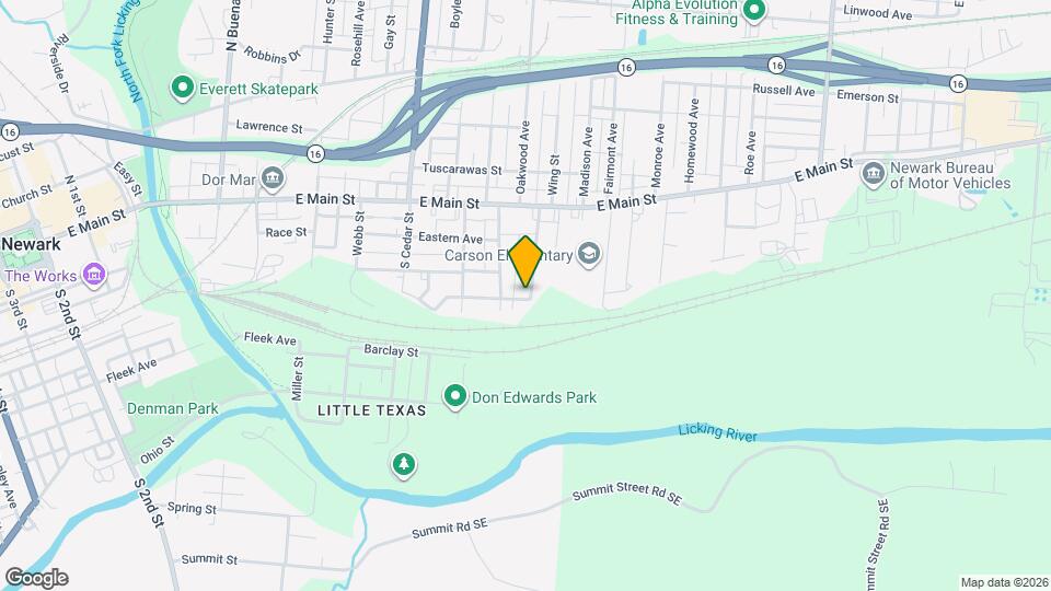 97 Allen St Map and Location Details