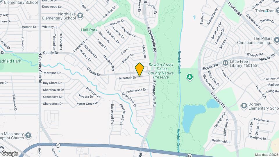 2226 McIntosh Dr Map and Location Details