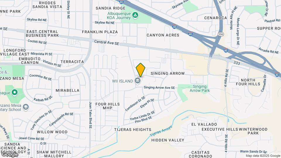 405 Dunes Ct SE Mapa y Detalles de la Ubicación