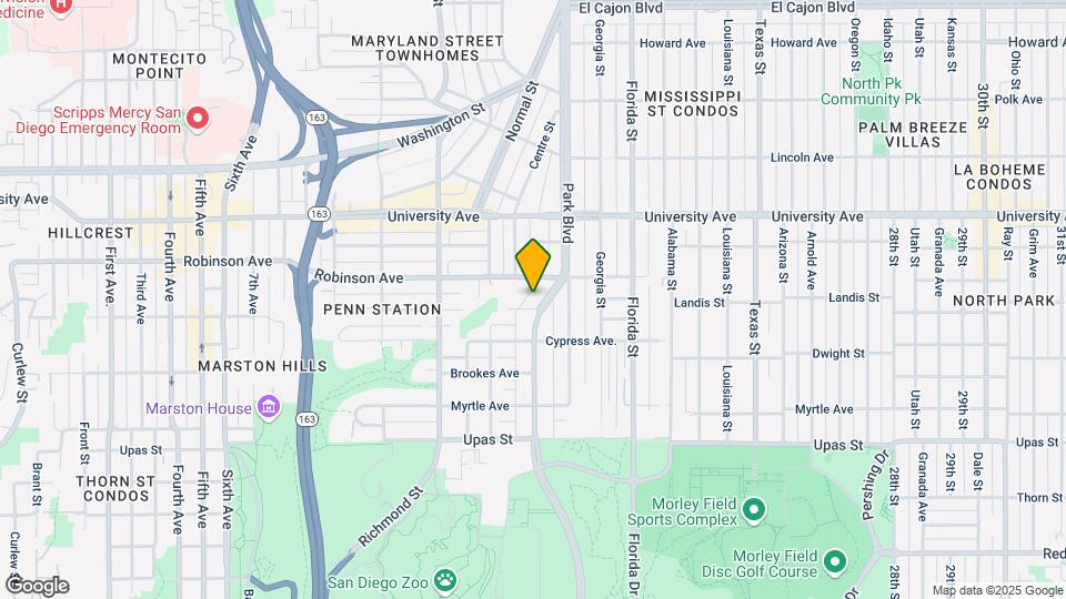 3704 Park Blvd Mapa y Detalles de la Ubicación