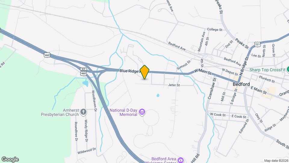 804 Jeter St Map and Location Details