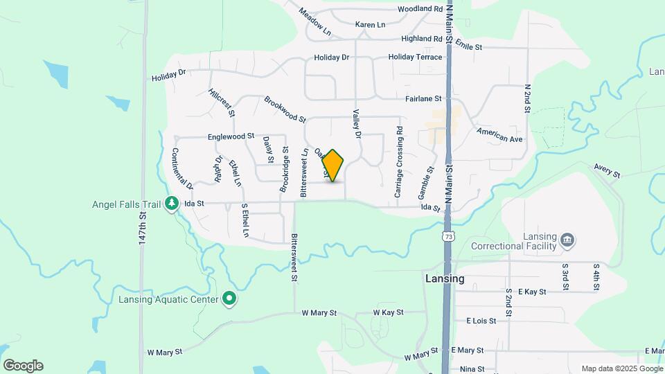 409 Oakbrook Dr Map and Location Details