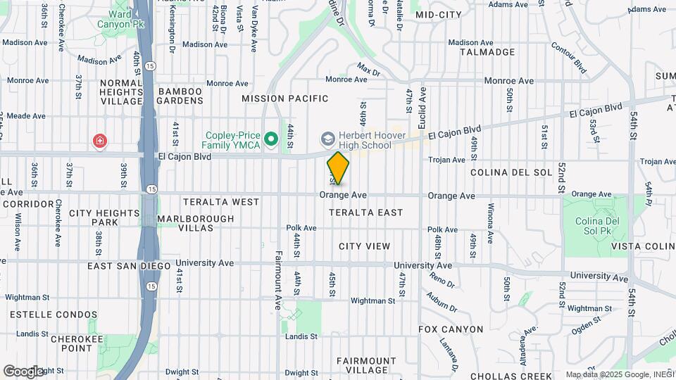 4205-4209 45th St Map and Location Details