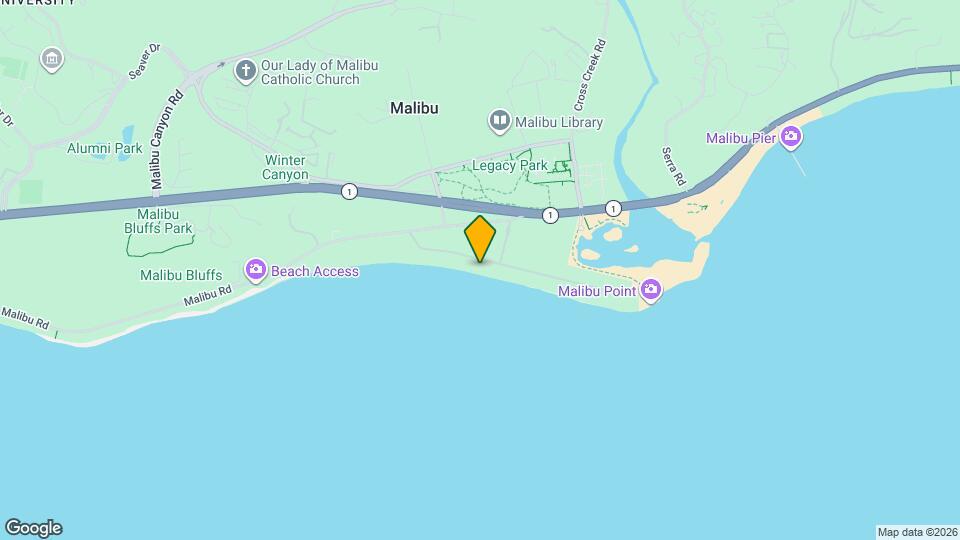 23620 MALIBU COLONY Rd Map and Location Details