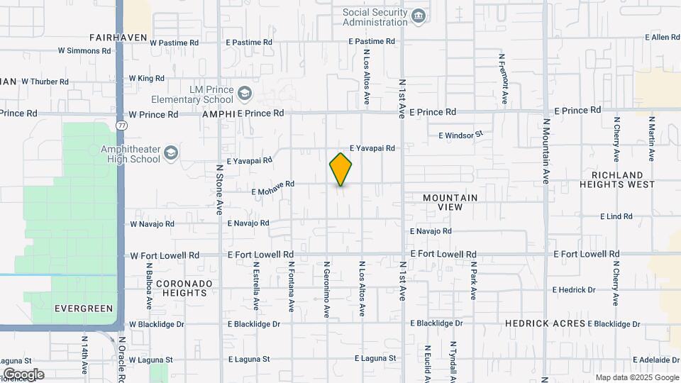 426 E Mohave Rd Mapa y Detalles de la Ubicación