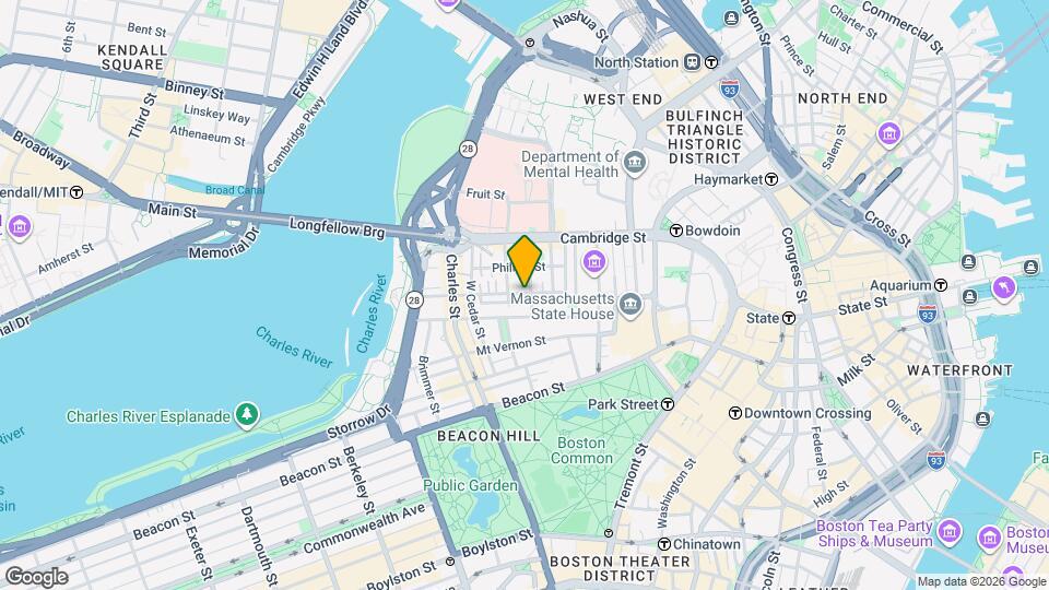 46 Revere St, Unit 5 Map and Location Details