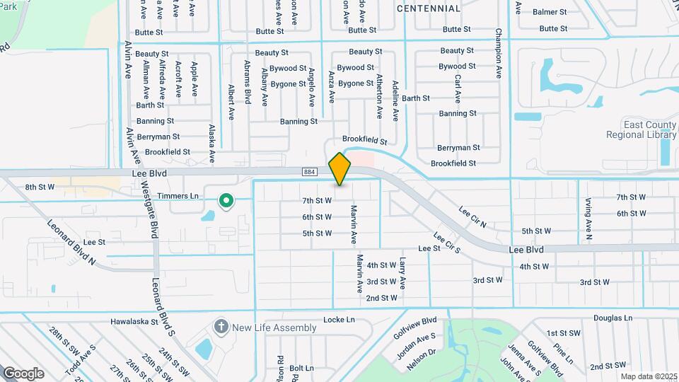 702 Milton Ave N Map and Location Details