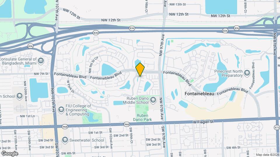 622 NW 98th Ct Map and Location Details