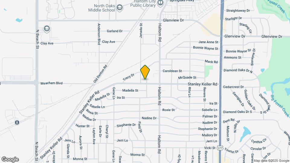 4101 Field St Map and Location Details