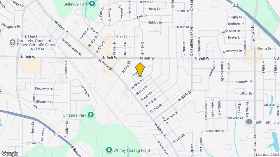 4210 Jessie St Map and Location Details