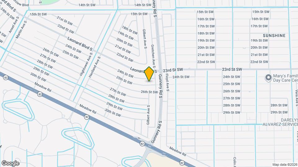 4410-4412 25th St SW Map and Location Details