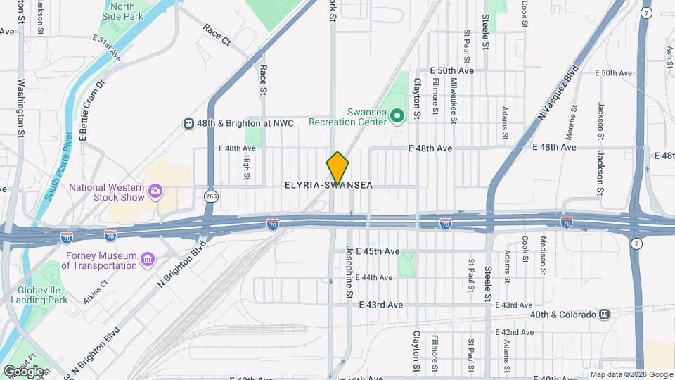 4692 York St Map and Location Details