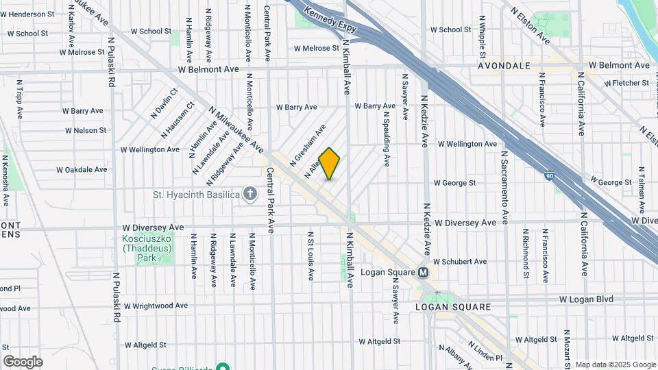2923 N Wisner Ave Map and Location Details