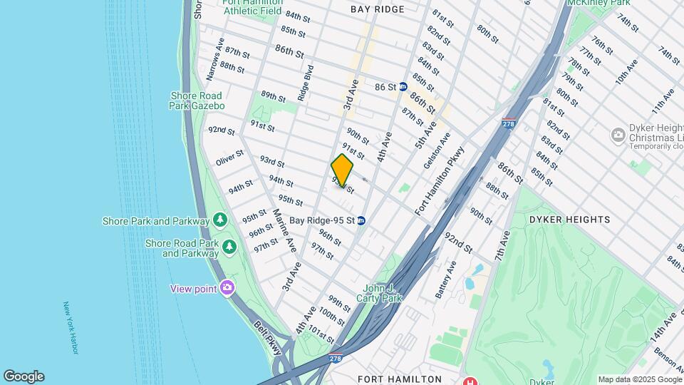 336 93rd St Mapa y Detalles de la Ubicación