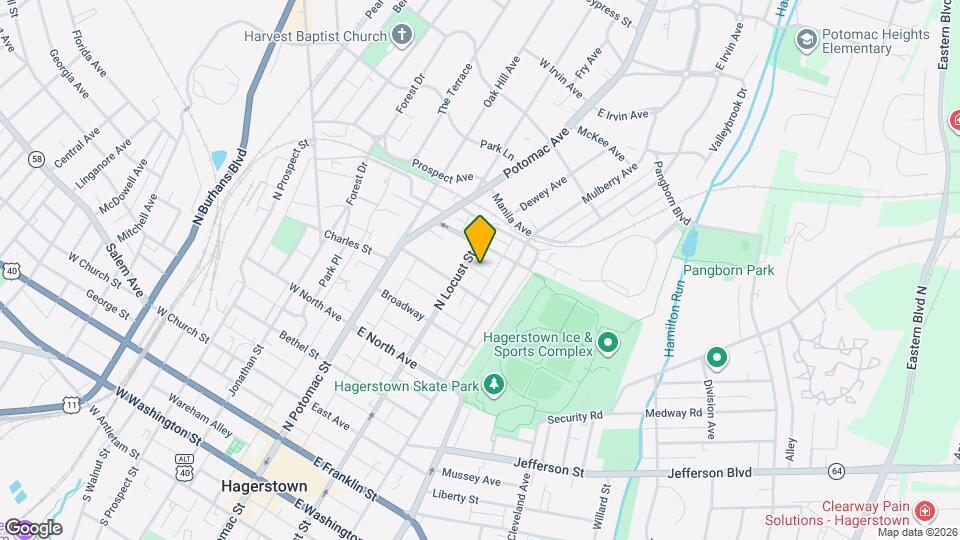 117 Fairground Ave Mapa y Detalles de la Ubicación