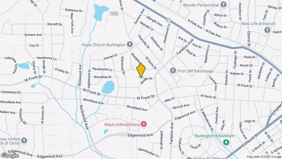 1400 Roslyn Dr Map and Location Details