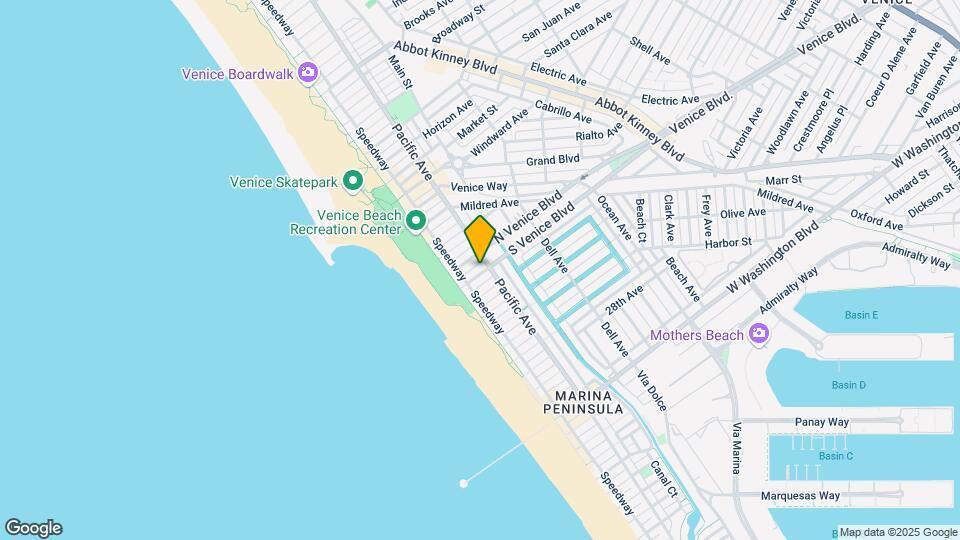 33 S Venice Blvd, Unit 33 Mapa y Detalles de la Ubicación
