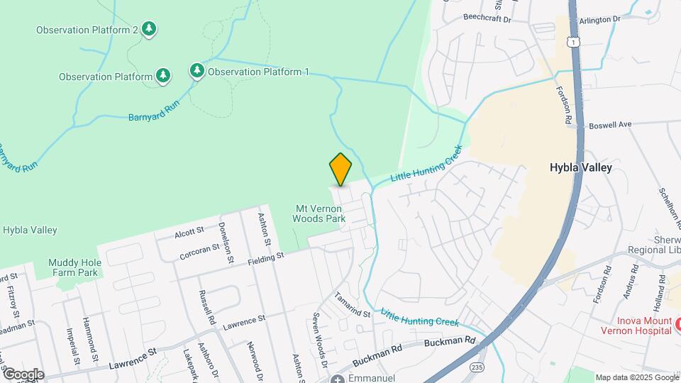 7902 San Leandro Pl Map and Location Details