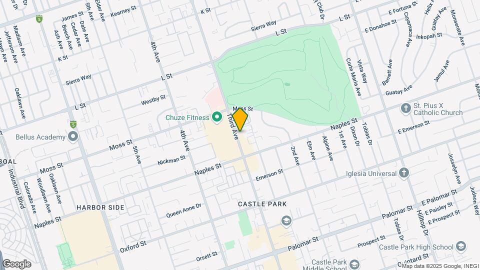 1057 3rd Ave Map and Location Details