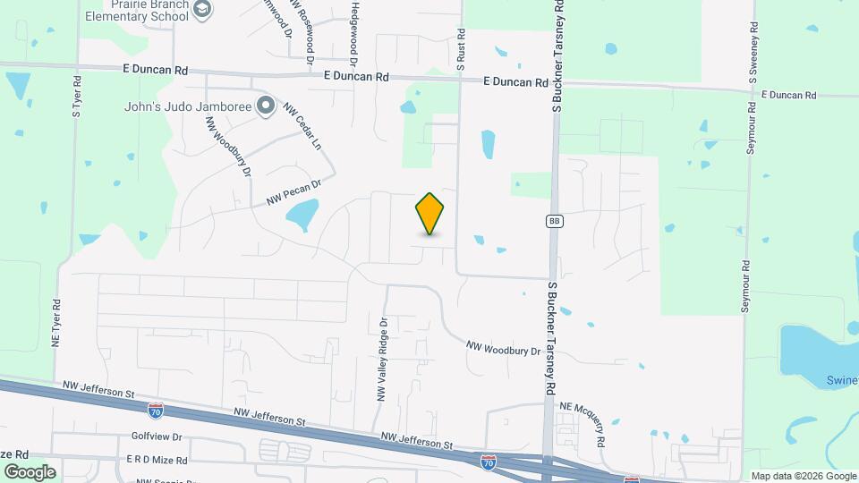 504 NW Whitney Dr Map and Location Details