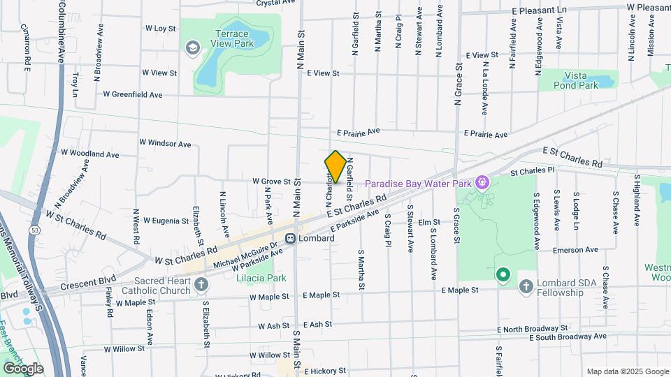 105 E Grove St Mapa y Detalles de la Ubicación