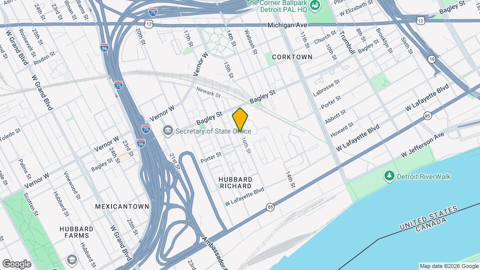 1443 16th St Map and Location Details