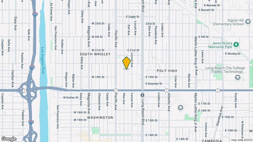 1934 Pine Ave Map and Location Details
