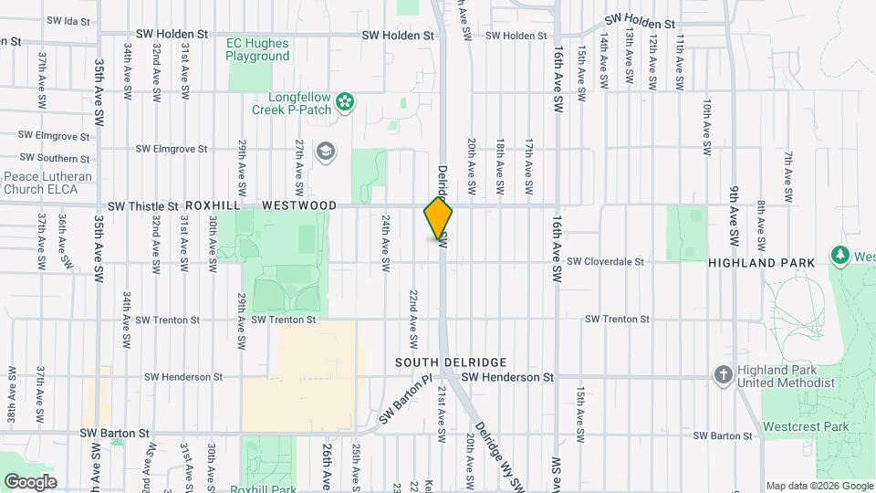 8445 Delridge Wy SW Map and Location Details