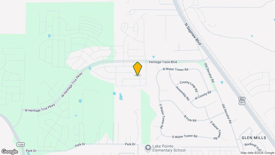 2504 Bunkerton Dr Mapa y Detalles de la Ubicación