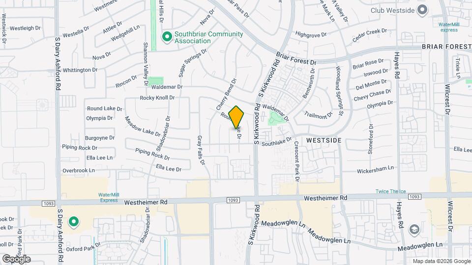 2218 Round Lake Dr Map and Location Details