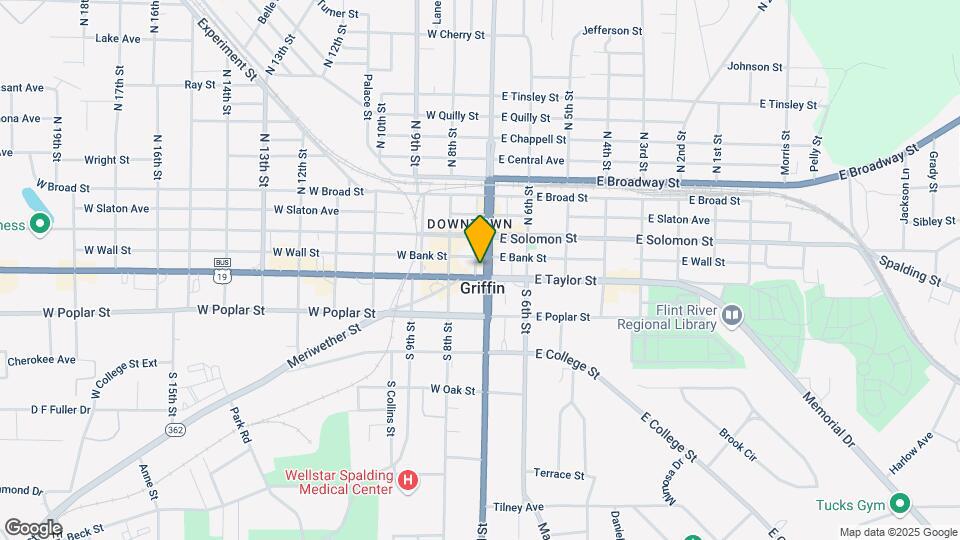 133 S Hill St Mapa y Detalles de la Ubicación