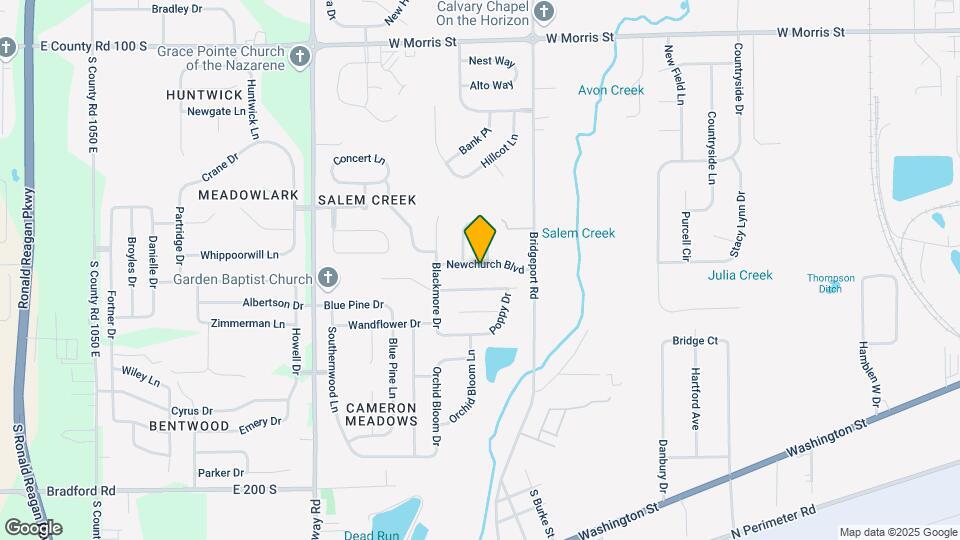 8909 Newchurch Blvd Map and Location Details