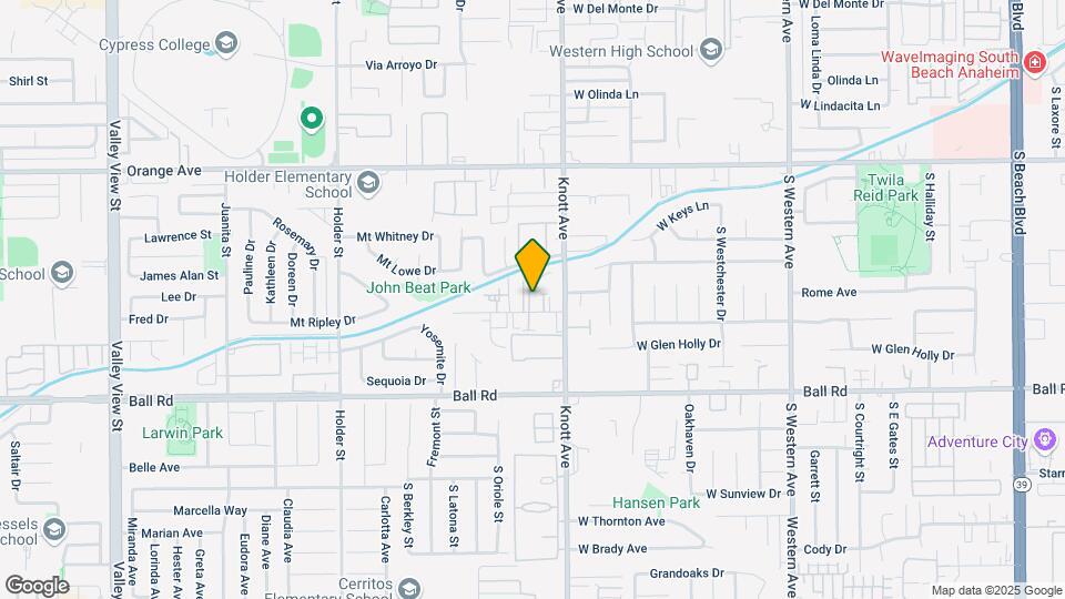 3523 W Savanna St Map and Location Details