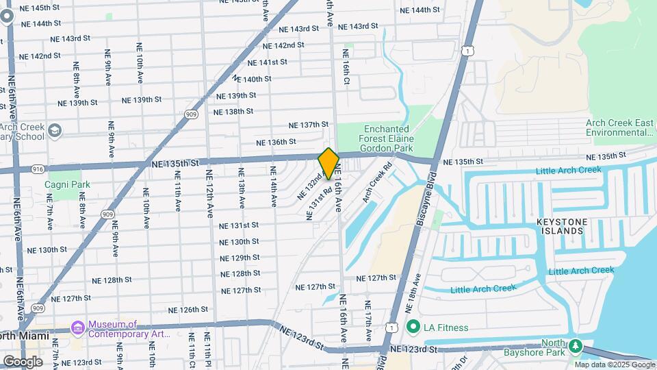 1581 NE 131st Rd Map and Location Details