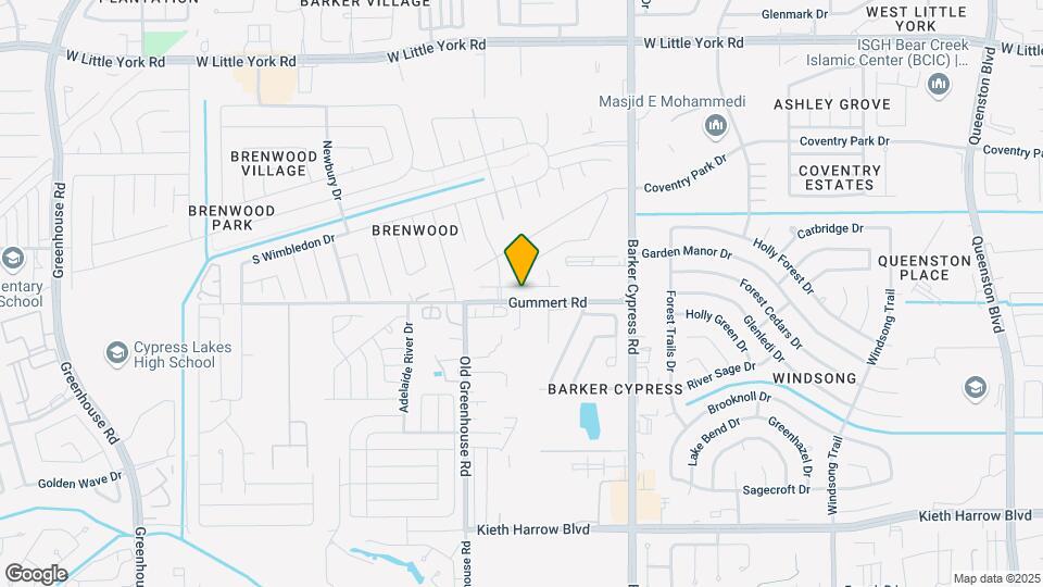 18403 Brenwood Manor Dr Map and Location Details