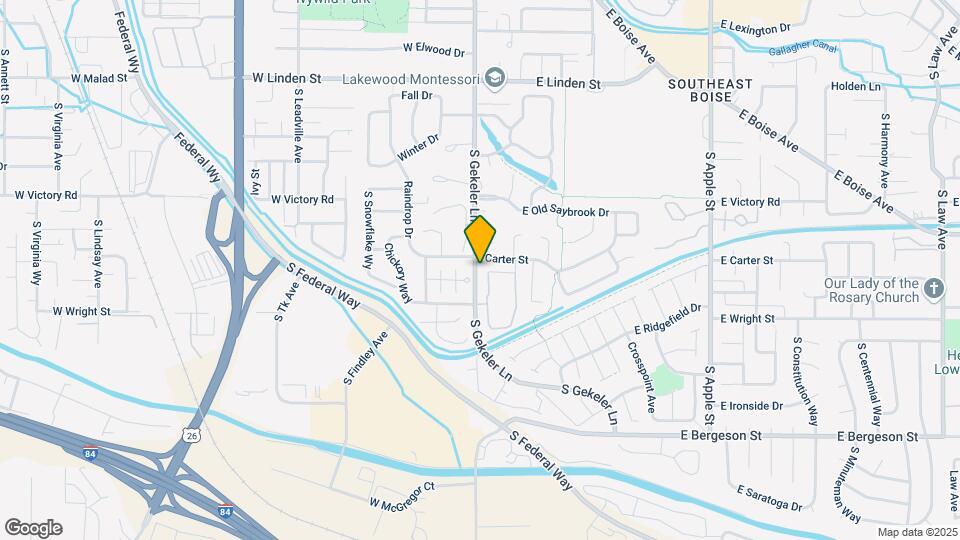 3132 S Gekeler Ln Map and Location Details
