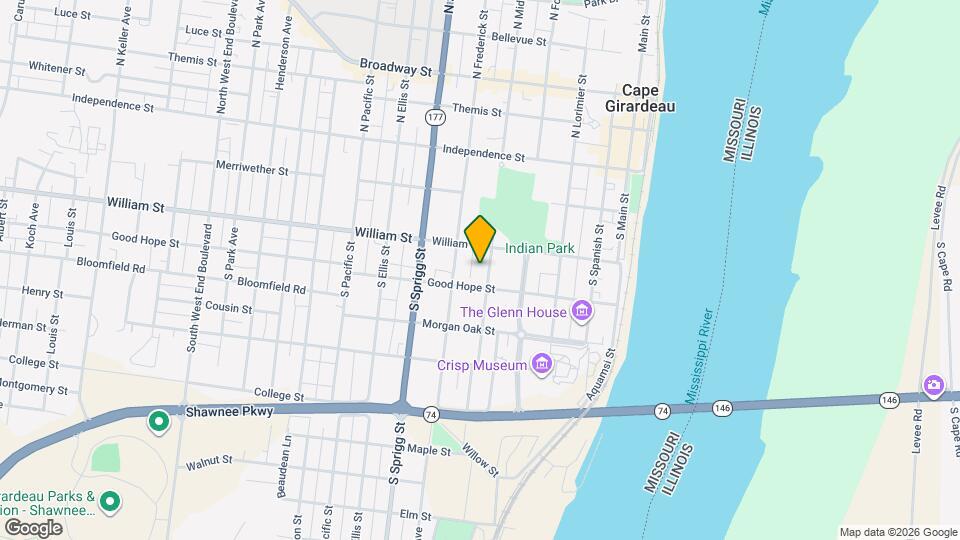 225 S Middle St Mapa y Detalles de la Ubicación