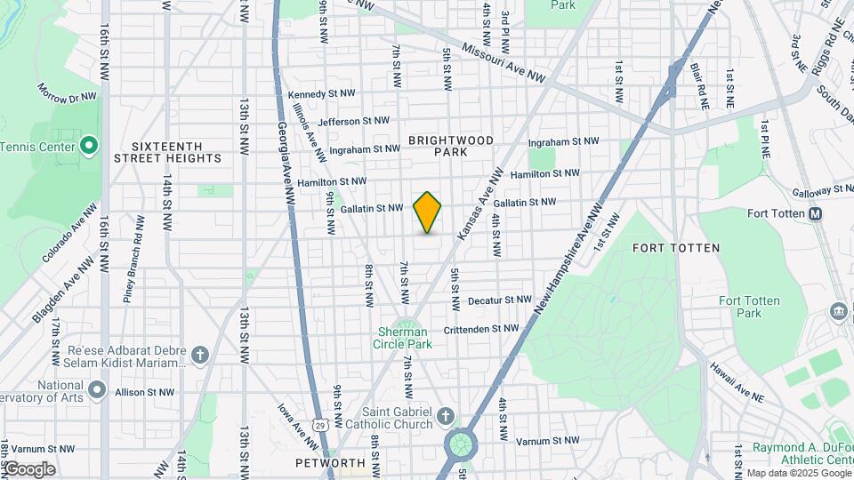 620 Farragut St NW Map and Location Details