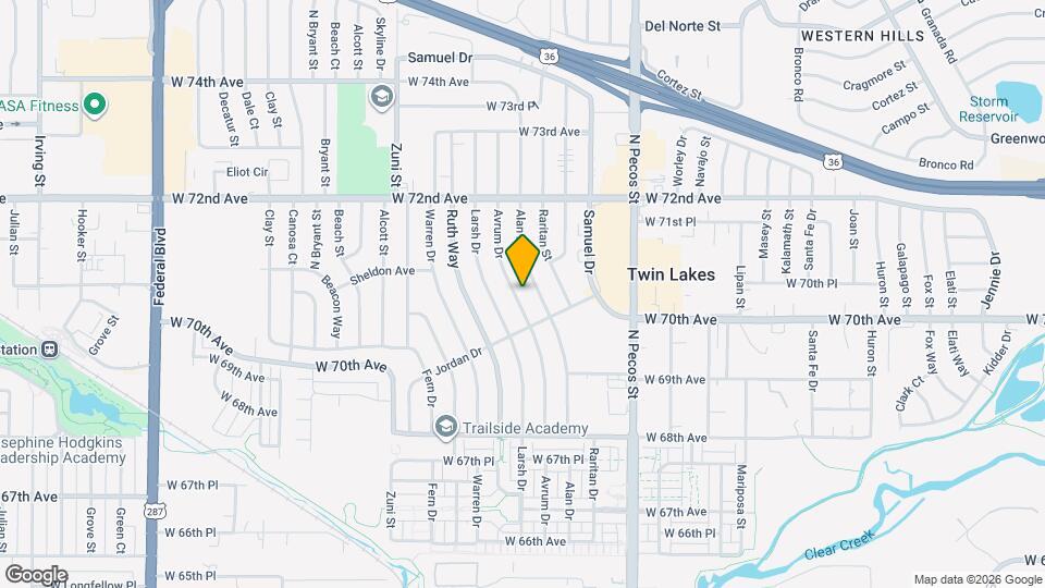 7020 Avrum Dr Map and Location Details