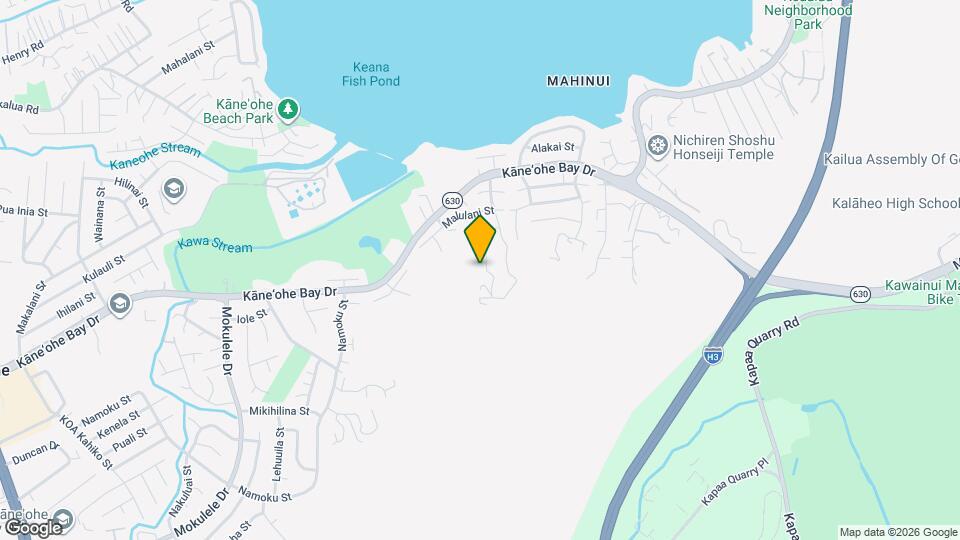 45-254-254 Kokokahi Pl Map and Location Details