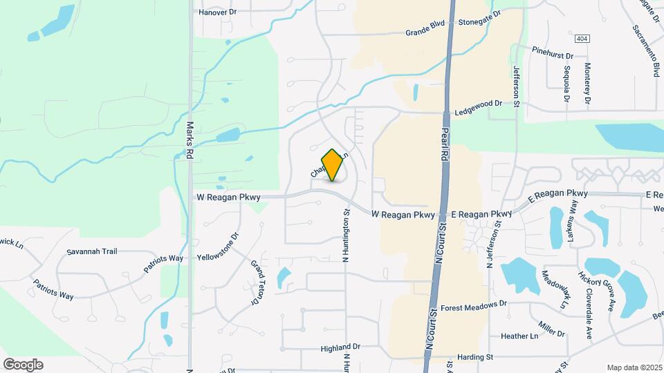 1150 Chapman Ln Map and Location Details