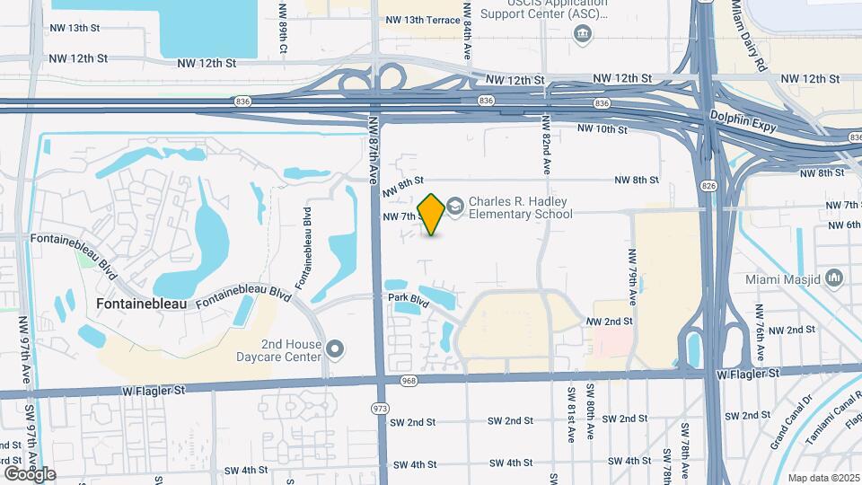 8580 NW 5th Ter, Unit 1607 Mapa y Detalles de la Ubicación
