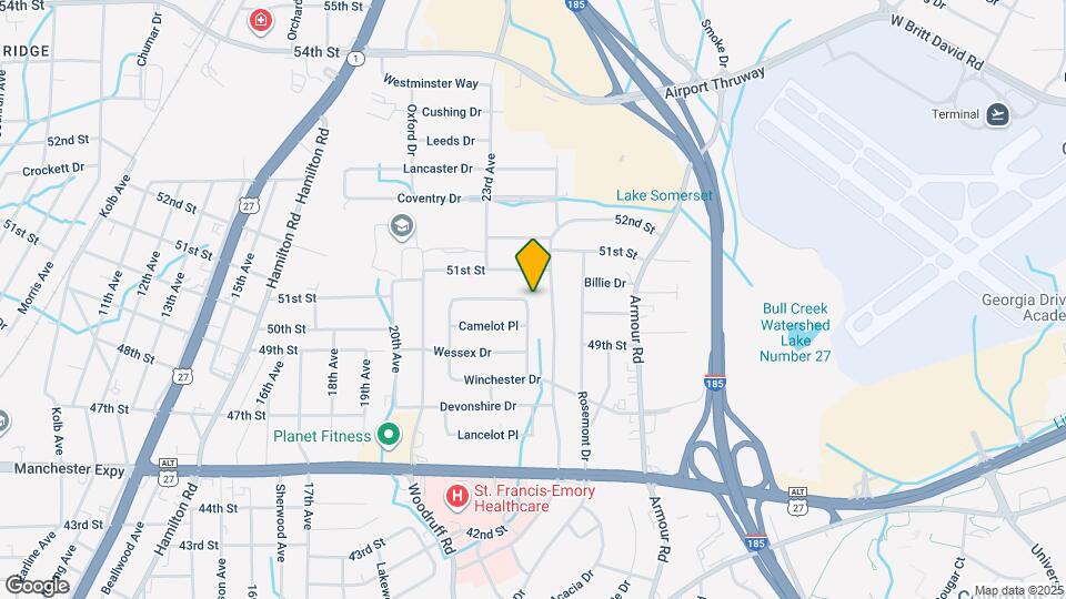 2335 Nottingham Dr Map and Location Details