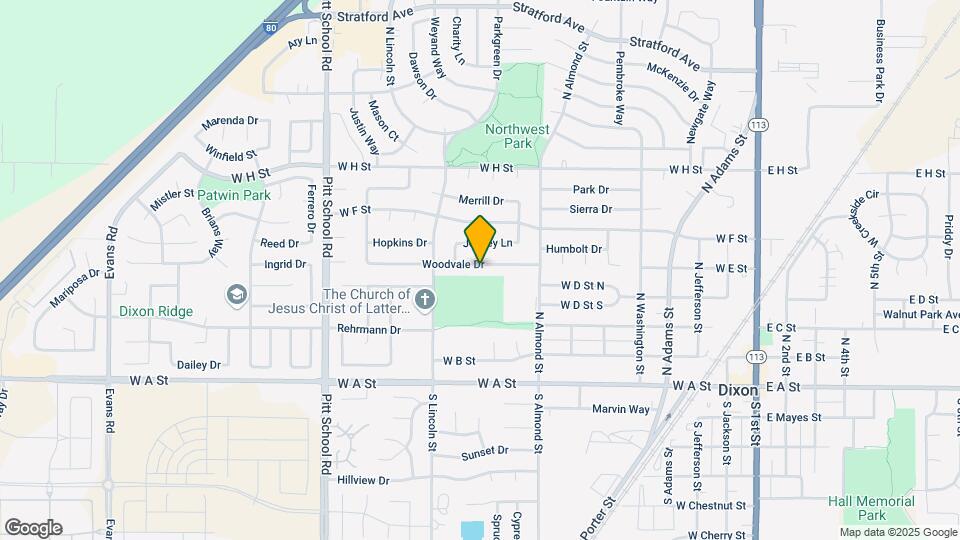 955 Woodvale Dr Map and Location Details