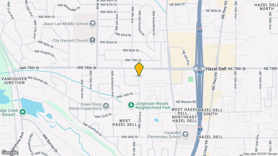 7606 NW 3rd Ave Map and Location Details