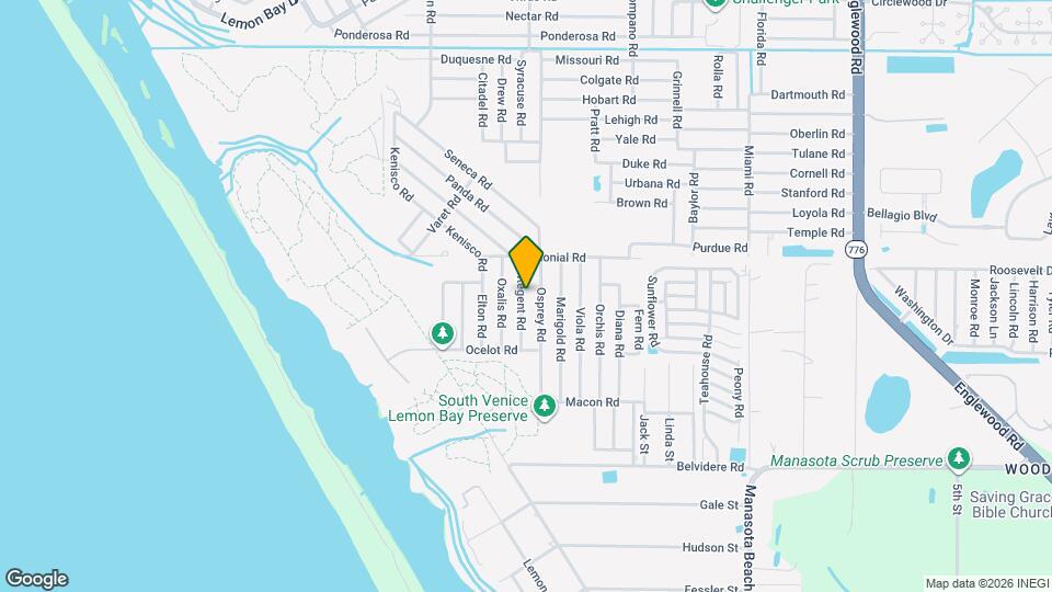 5847 Regent Rd Map and Location Details